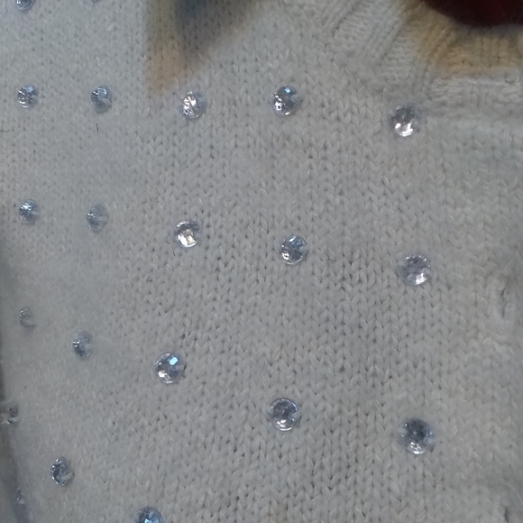 Angora and silk Cardigan sweater size medium - Picture 2 of 5